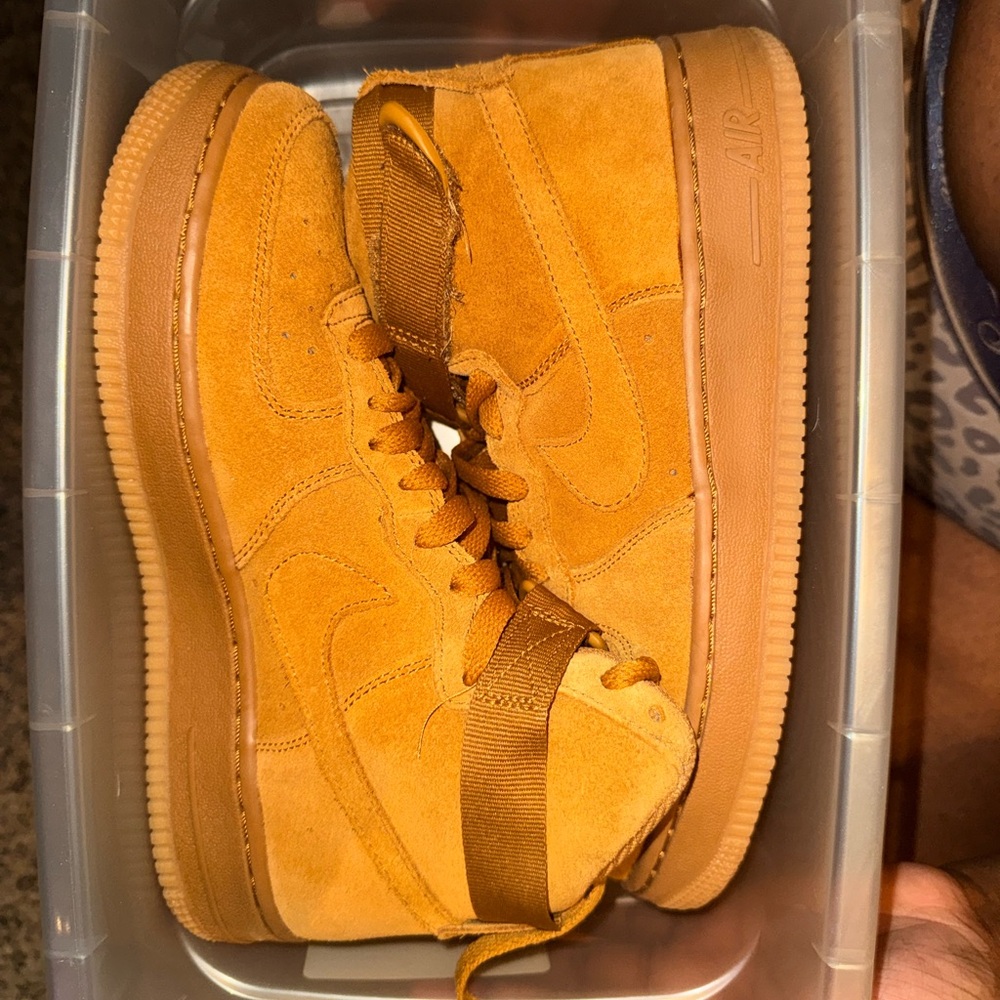 Kids high top AF1s